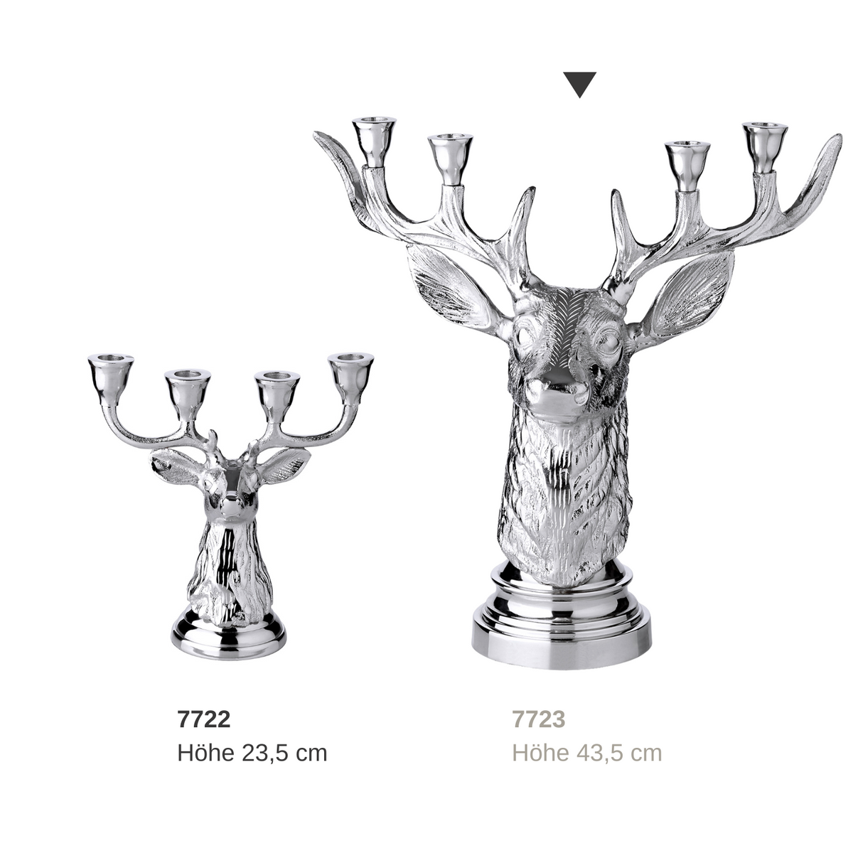 Deer Candlestick 43.5 cm, Ritu, Edzard