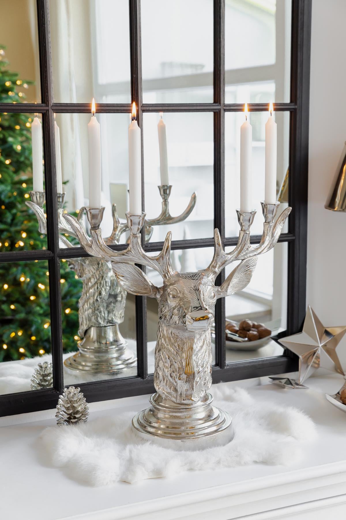 Deer Candlestick 43.5 cm, Ritu, Edzard