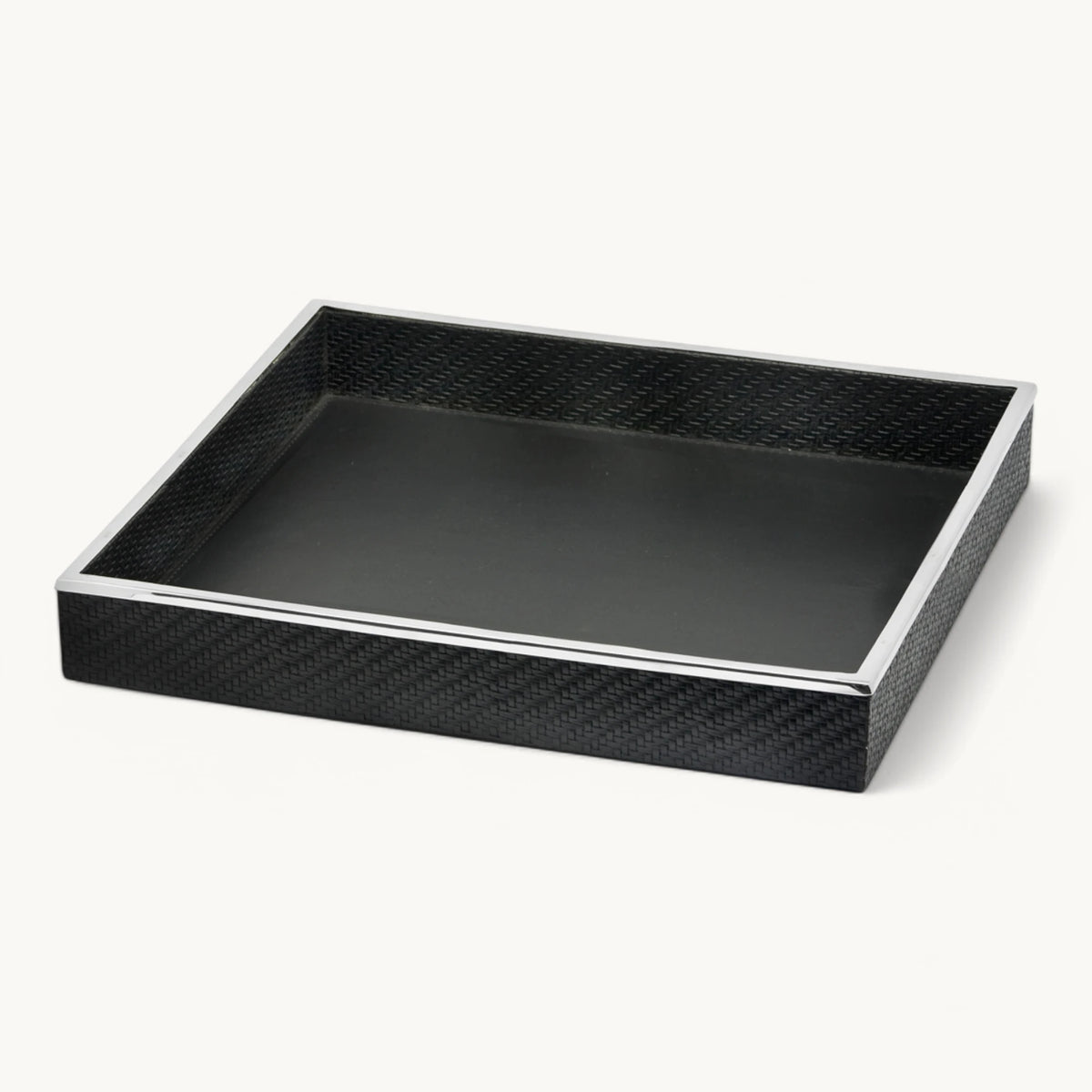 Plateau 38 x 38 cm Tray Jackson Noir, Edzard