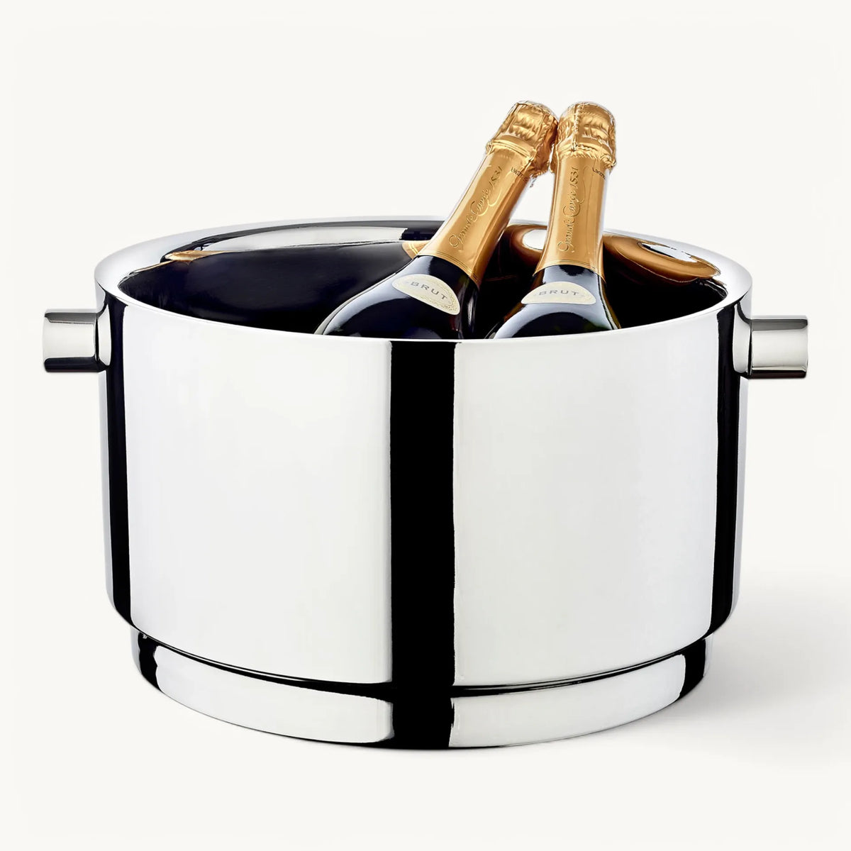 Vasque Champagne Rayo (hauteur 20,5 cm, Ø 32 cm), acier inoxydable, Edzard