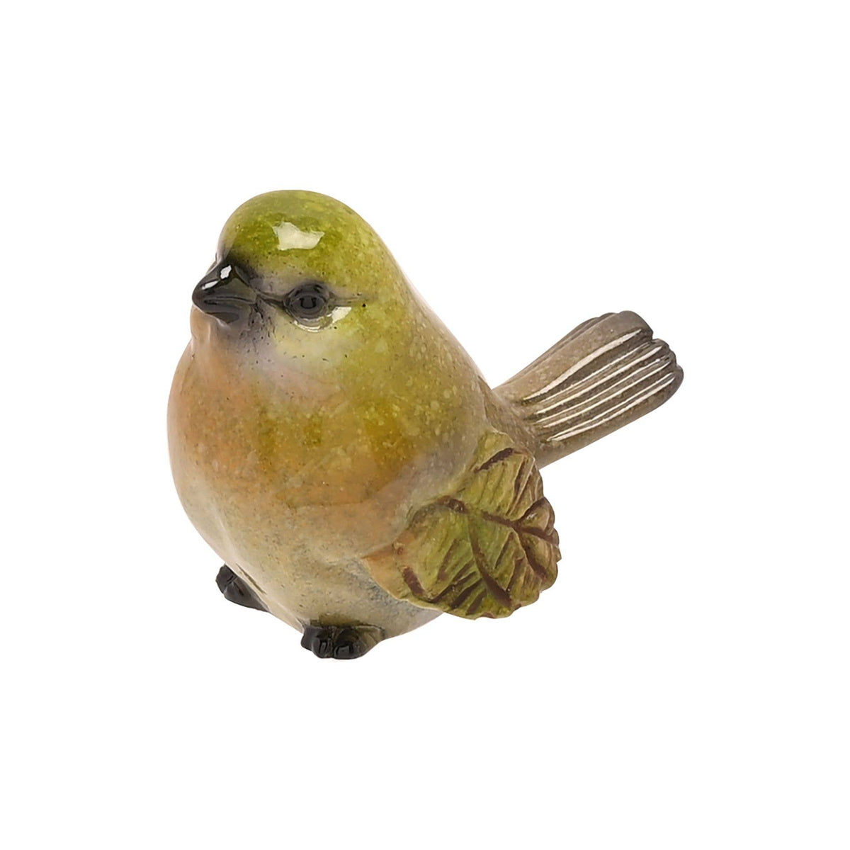 Oiseaux en résine assortis