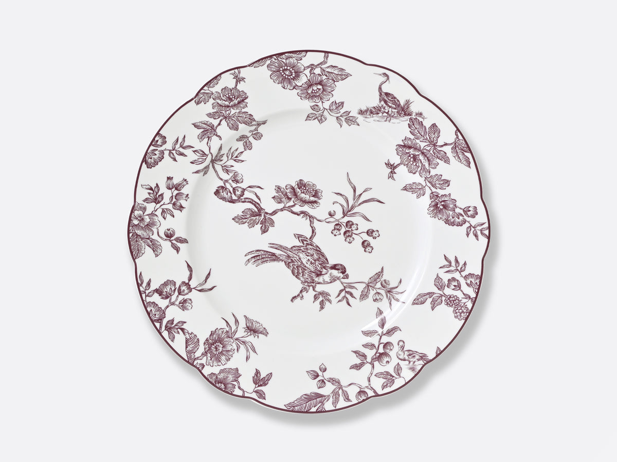 Assiette Plate 26cm, Albertina Prune, Bernardaud