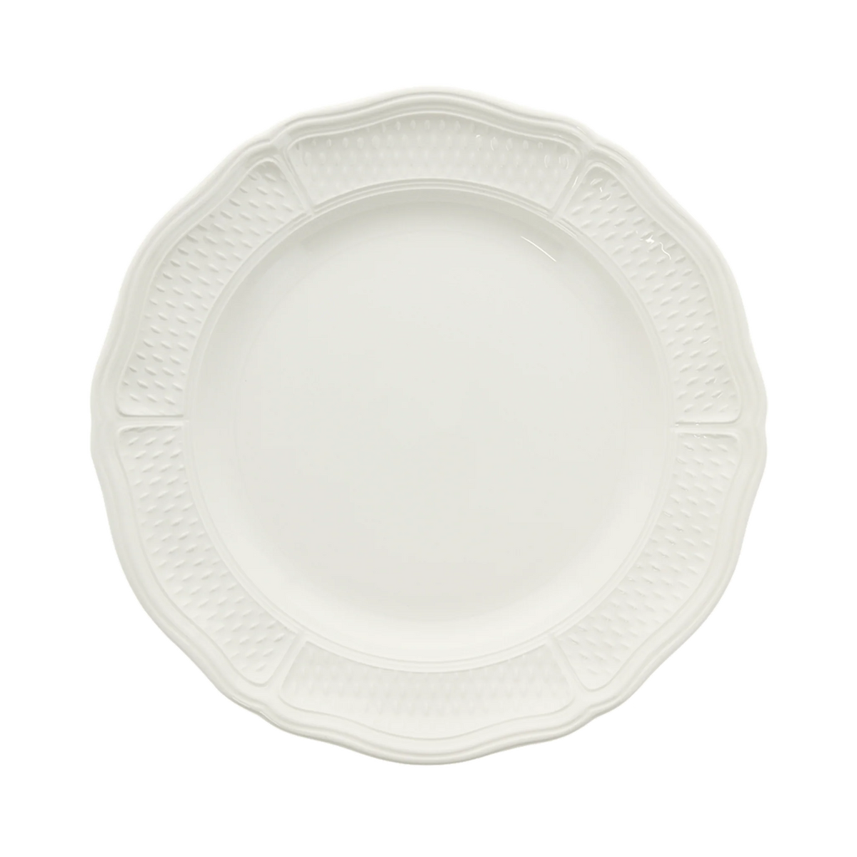 Assiette de Présentation 32.5cm, Pont Aux Choux Blanc, Gien