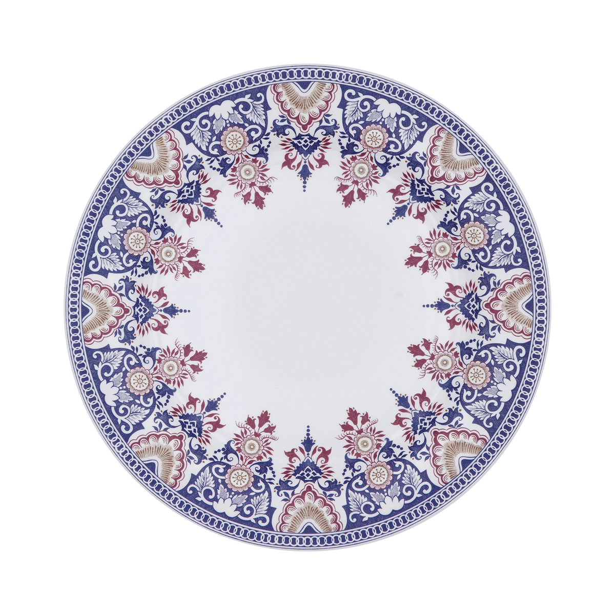 Assiette Plate Extra, Rouen Or, Gien