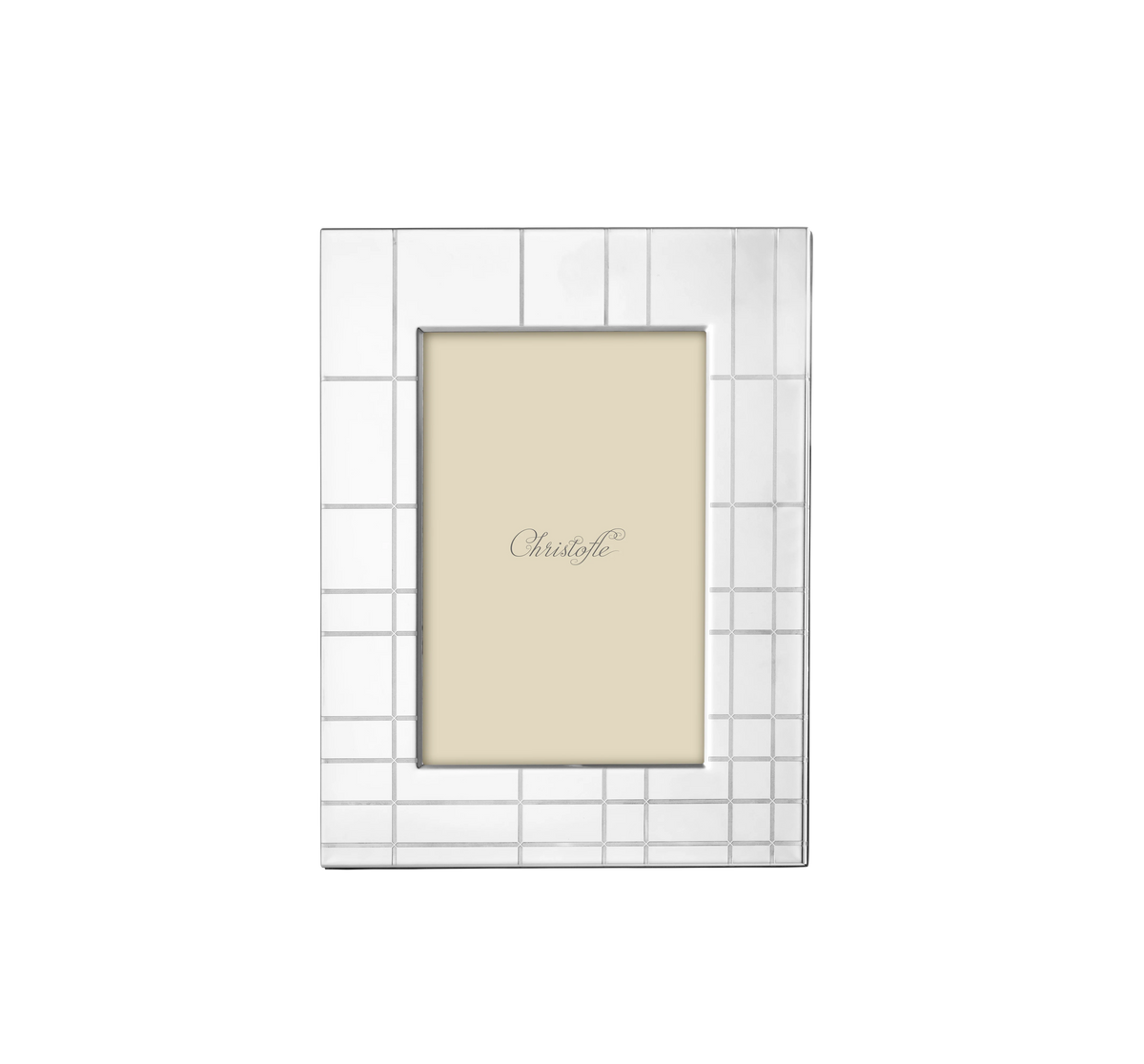 Cadre Photo en Acier 10x15cm, Graphik, Christofle