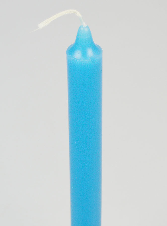 Bougie Cylindre 25 cm Bleu Glacé, Ihr
