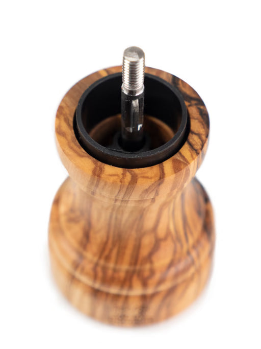 Moulin à poivre manuel en bois d'olivier, 10 cm, Peugeot