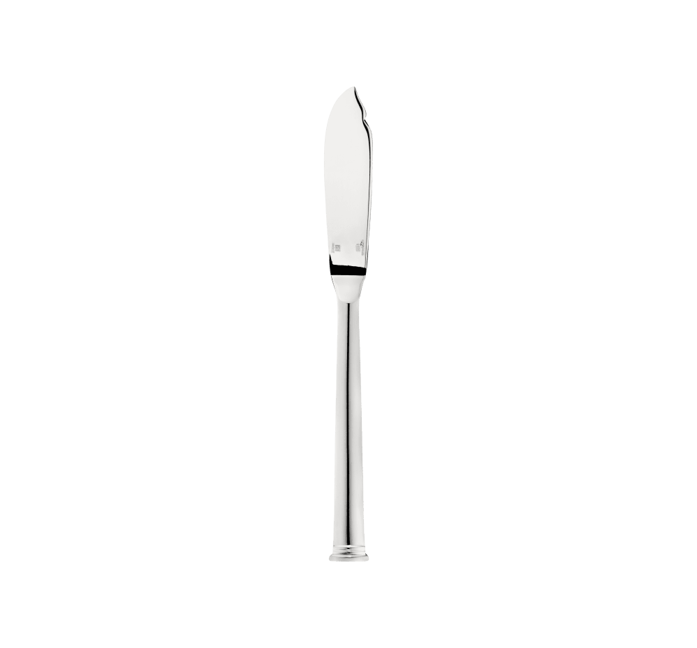Fish knife, Commodore silver metal, Christofle