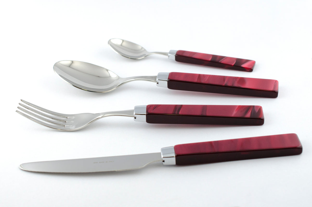 Coffret 24 pces Charme Bordeaux, RS