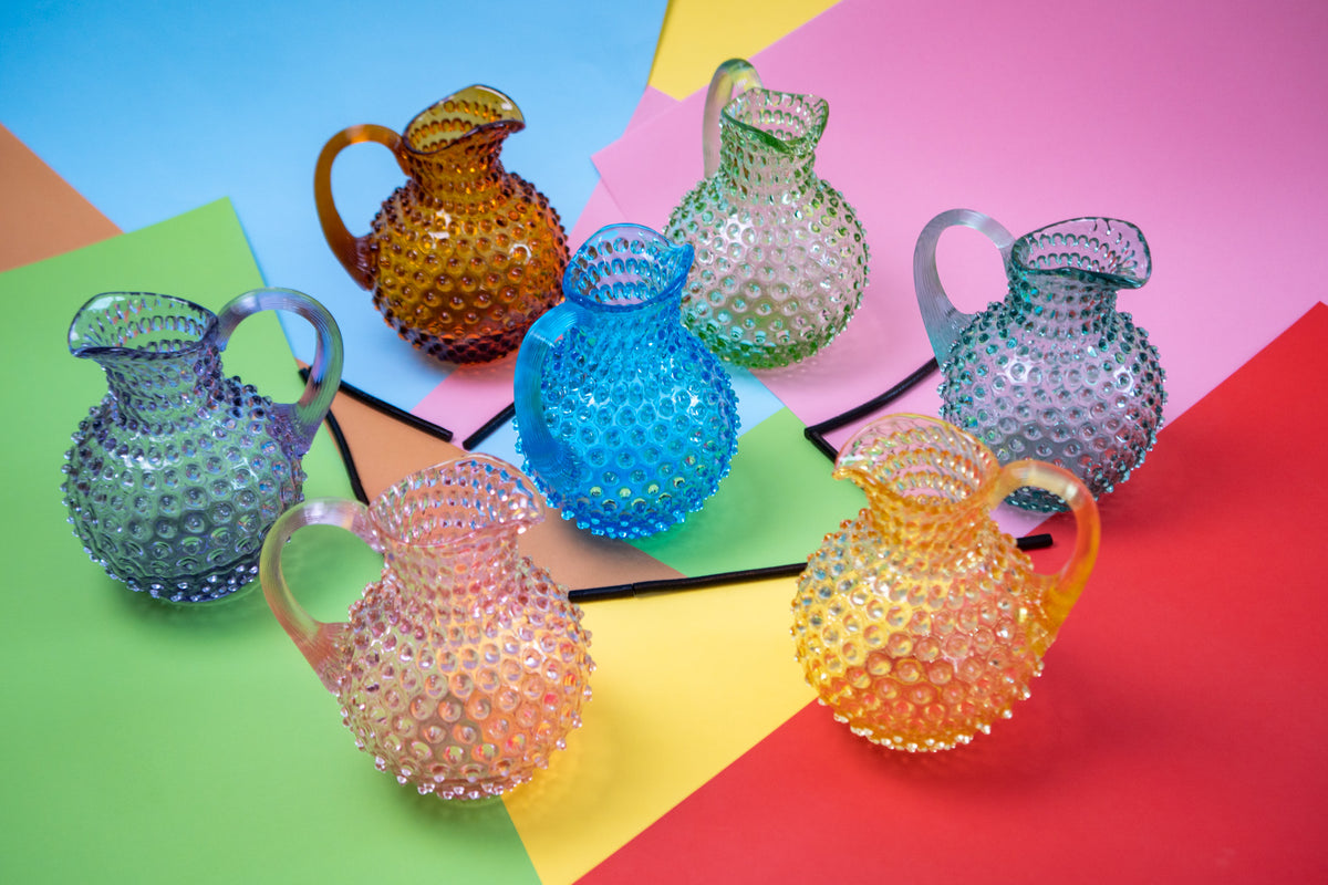 Round Pitcher 2 l, Studded Purple, Klimchi