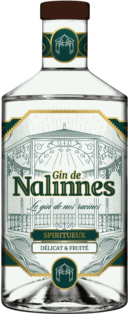 Gin de Nalinnes - 70cl / 40% ABV Gin de Nalinnes