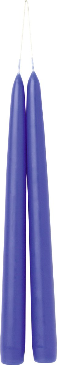 Bougie Conique 24 c, Bleu Brillant, Ihr