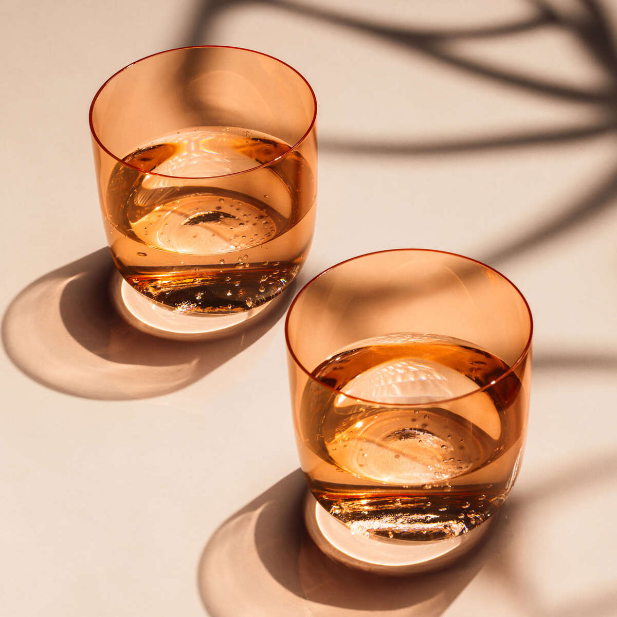 Lot 6 Gobelets Eau +6 Gobelets Long Drink Like Abricot, Villeroy & Boch