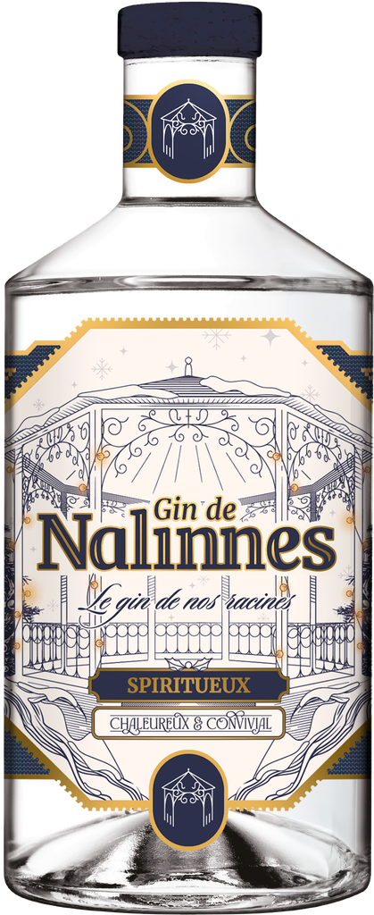 Gin de Nalinnes - 70cl / 40% ABV Gin de Nalinnes