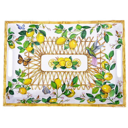 GM tray 50 x 36 x 5 cm, Capri, Les Jardins de la Comtesse