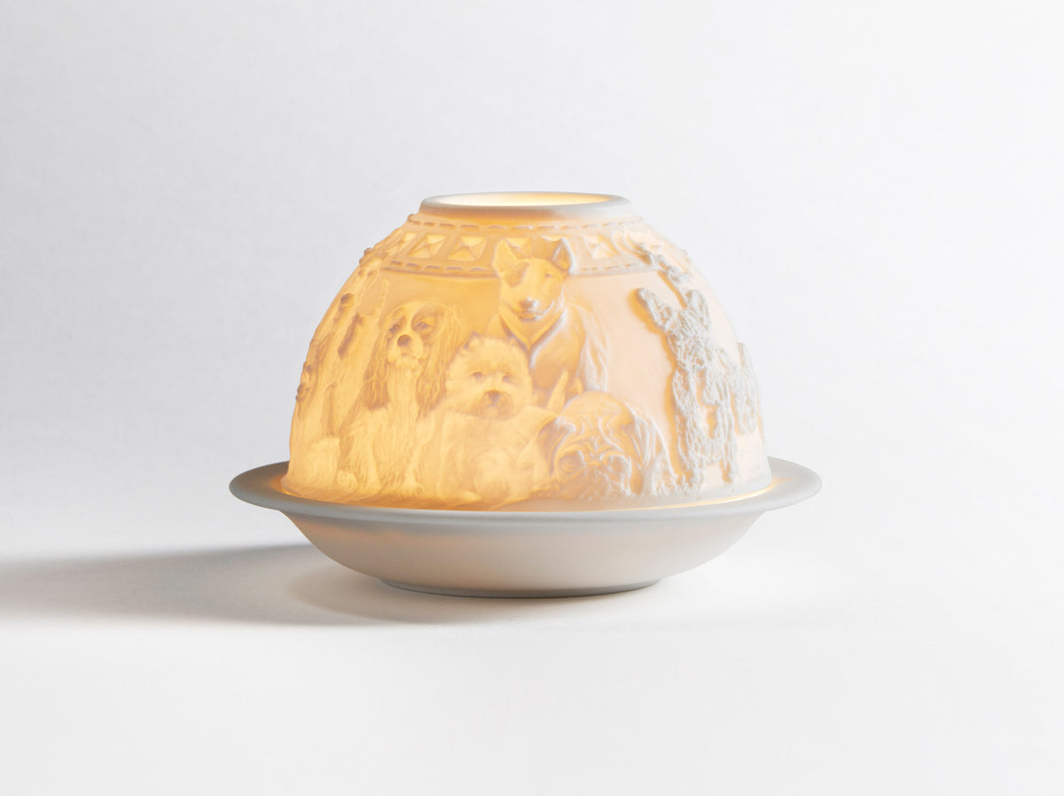 Lithophanies Les Chiens, Bernardaud