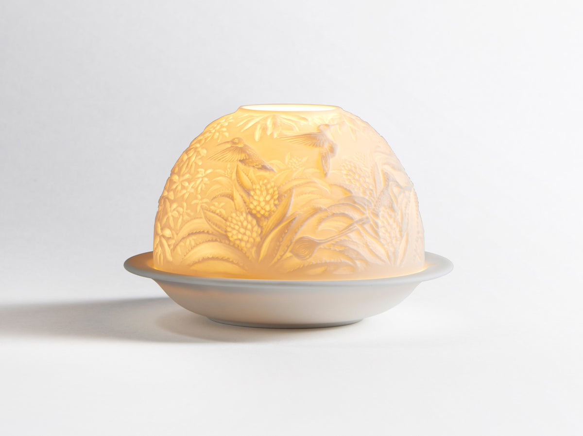Lithophanie Led, Les Colibris, Bernardaud