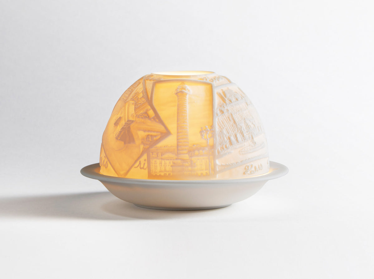 Lithophanie Place de Paris, Bernardaud