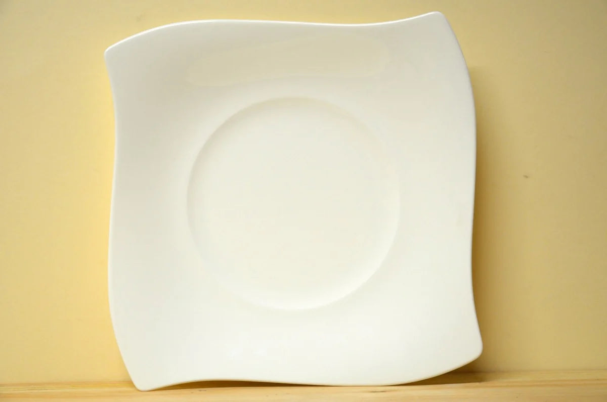 Lot soldé 5 assiettes plates 35cm + 4 as Pain, New Wave Premium, Villeroy & Boch