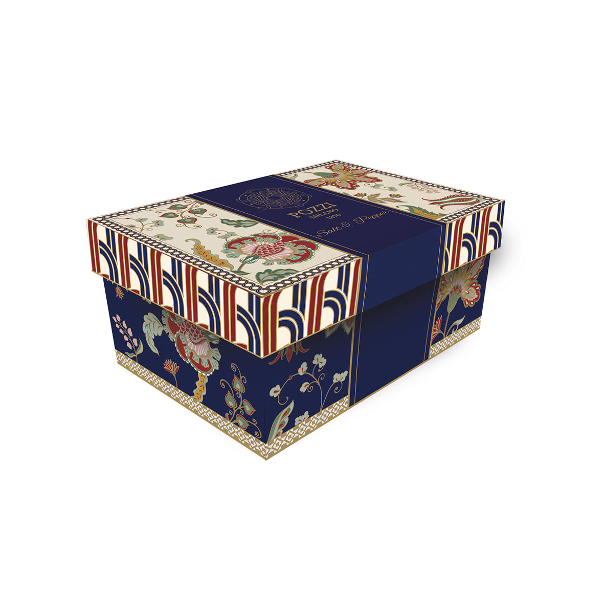 Sel et Poivre set de 2 Paisley, Pozzi