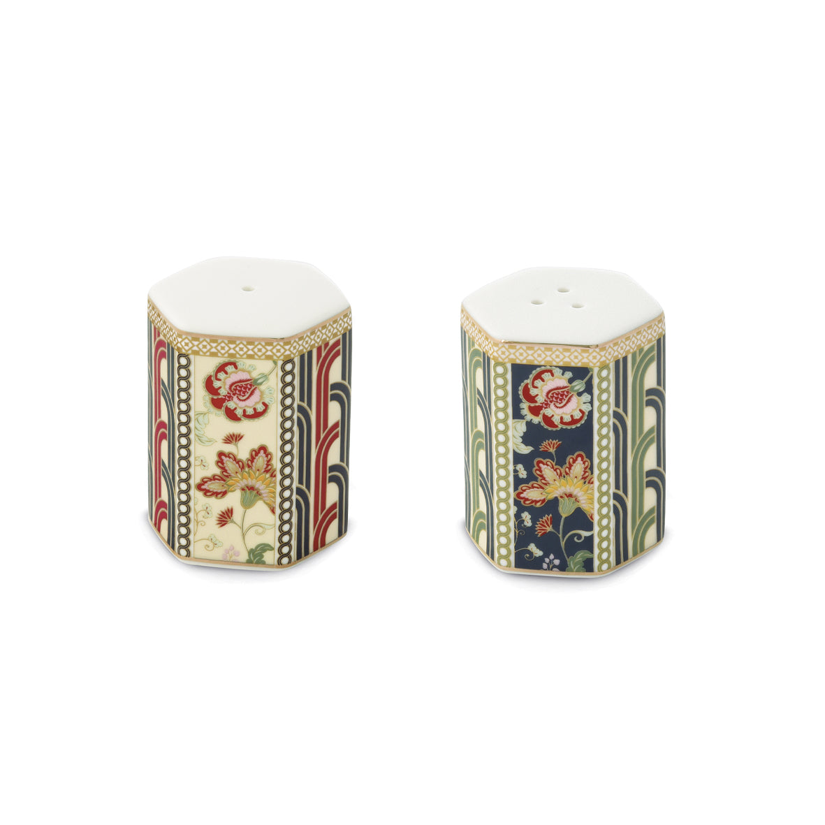 Sel et Poivre set de 2 Paisley, Pozzi