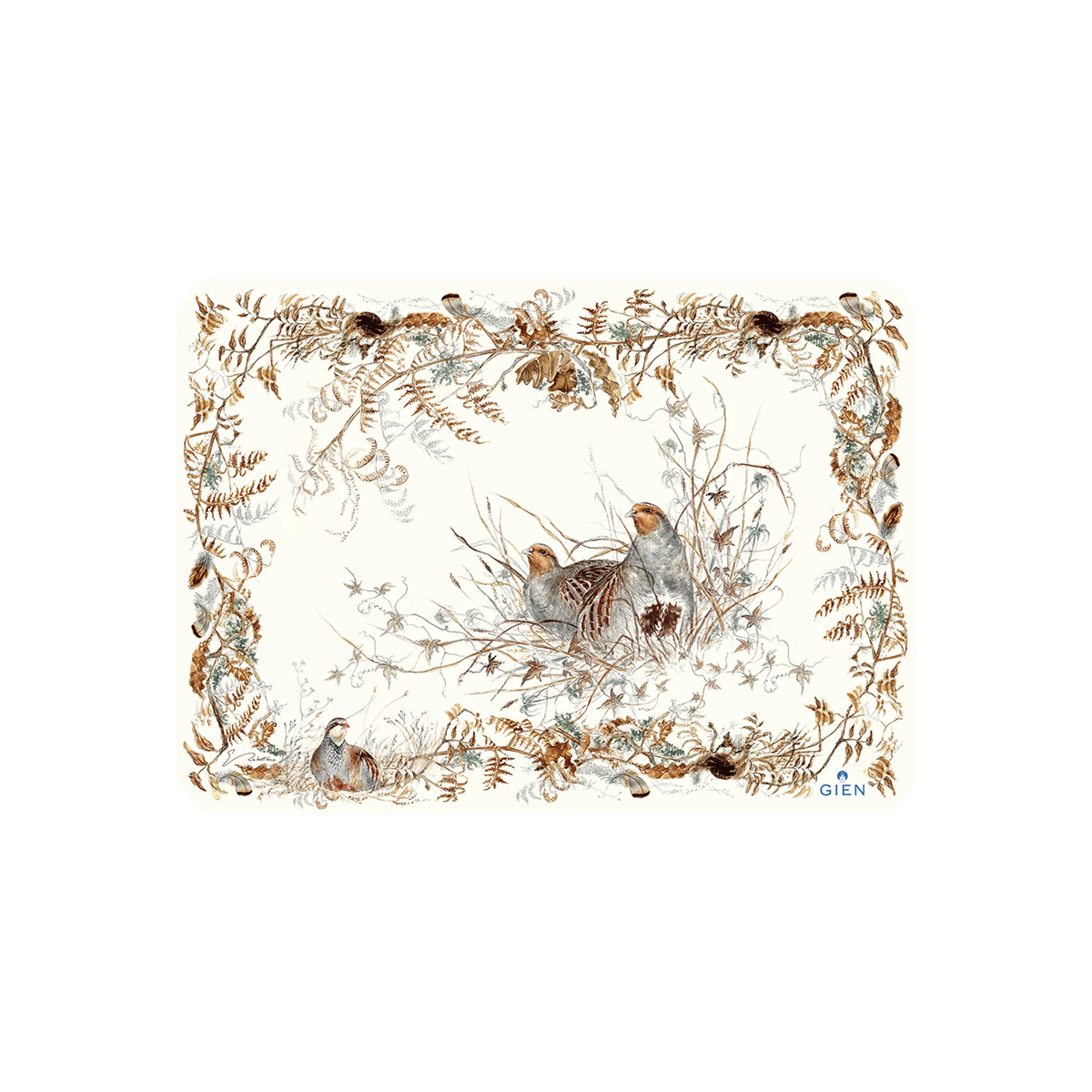 Plateau 37x28cm, Sologne, Gien