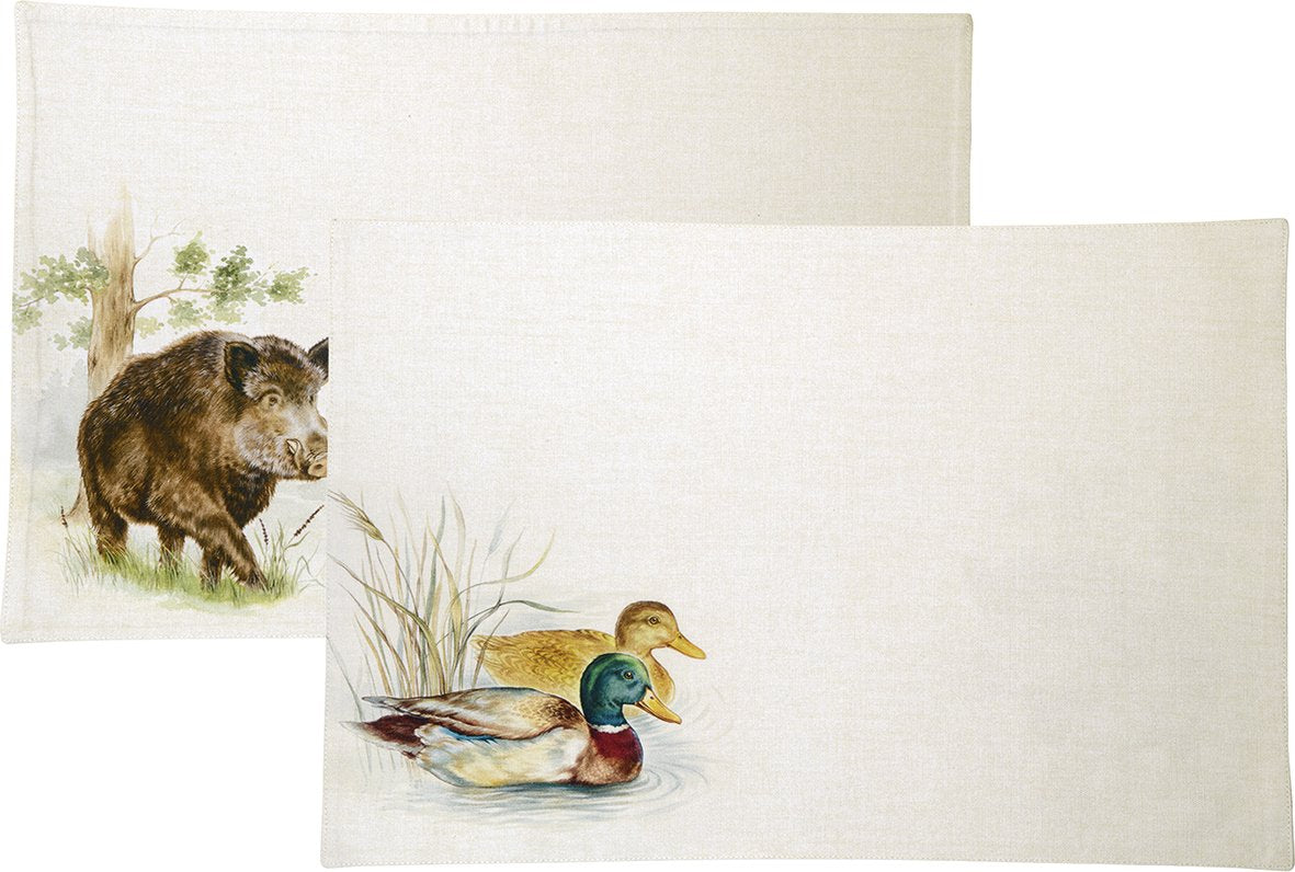 Set de Table 48x33 cm Hented Ducks, Ihr