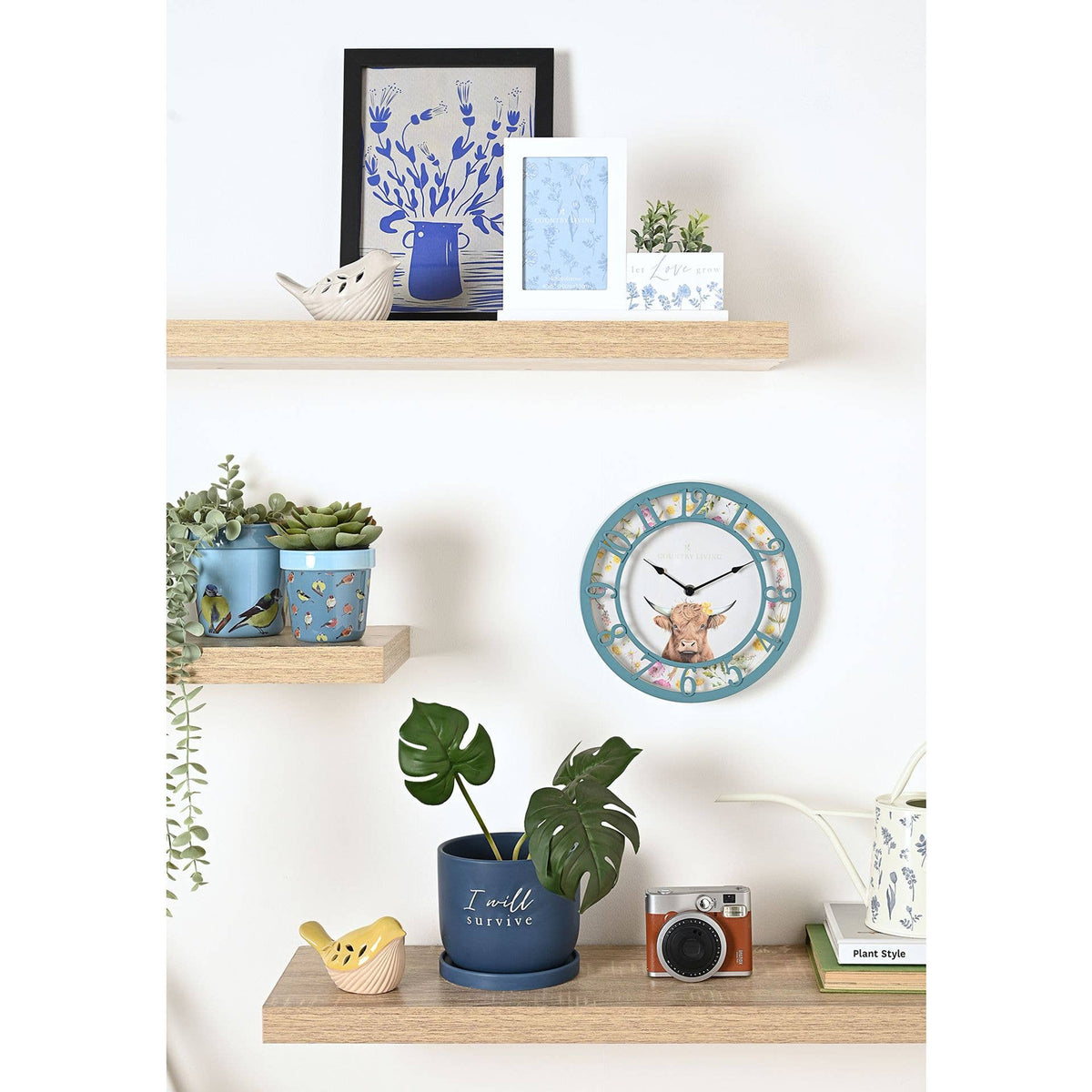 Cache Pot set de 2 Oiseaux