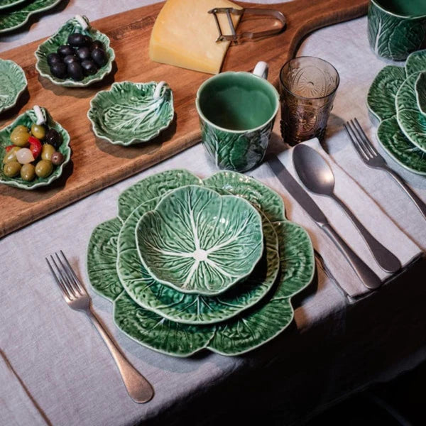 Assiette plate 26.5 cm, Chou, Bordallo Pinheiro