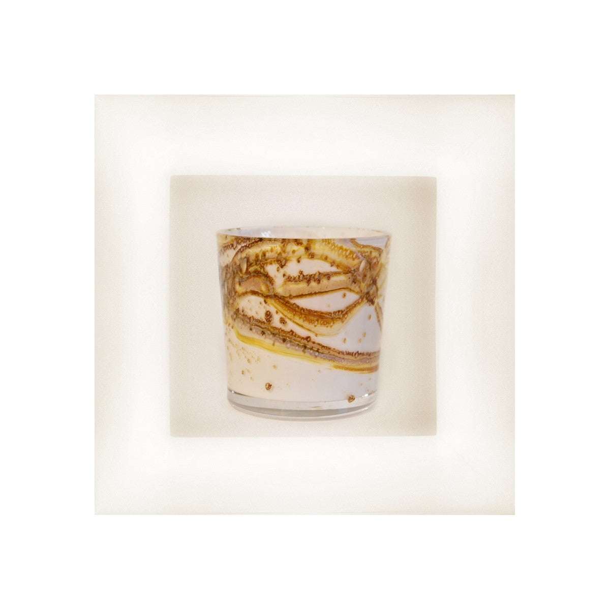 Millenium Candle, White, Val Saint Lambert