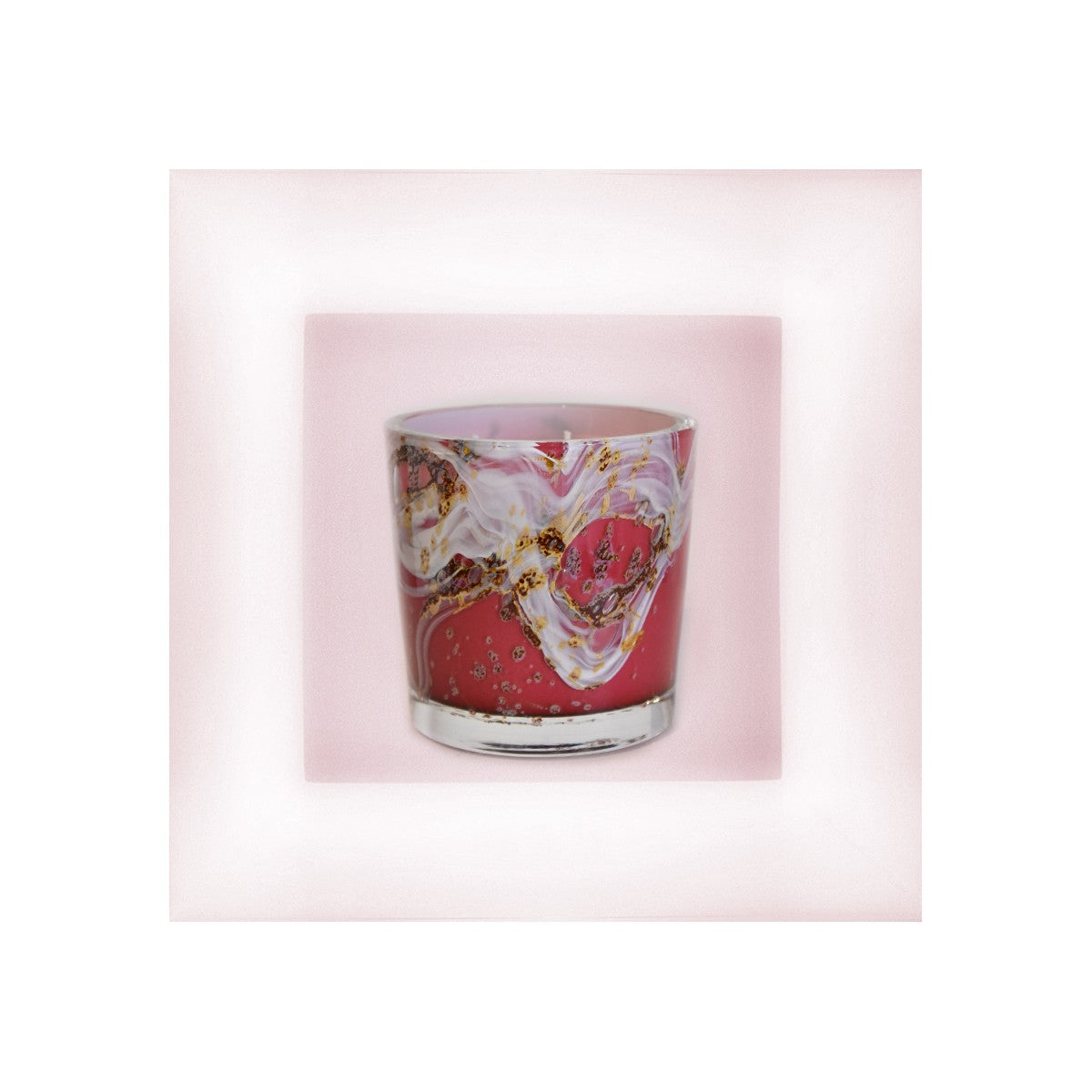 Millenium Candle, Pink, Val Saint Lambert