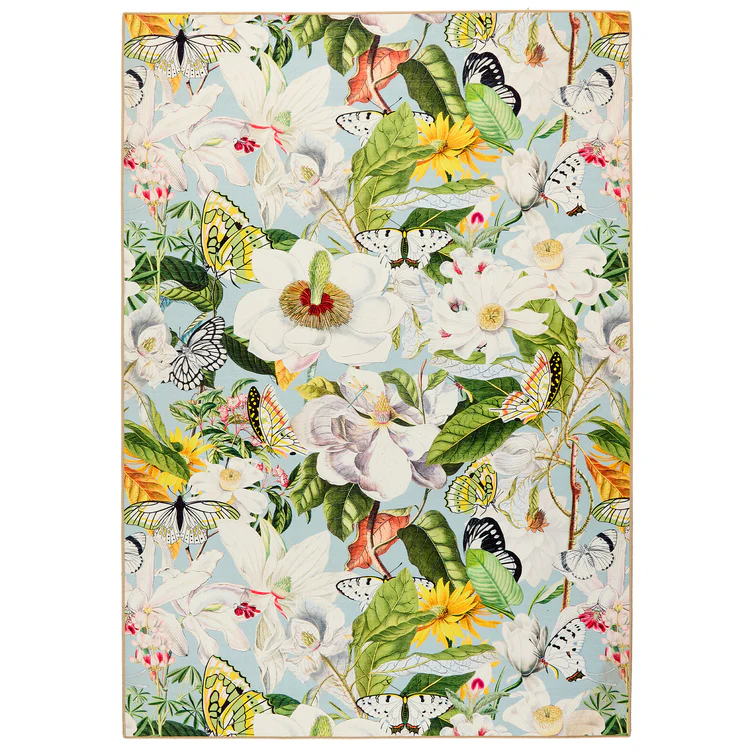 Tapis écolo. lavable Hug Butterfly Blooms: 120 x 185, PHOENOX