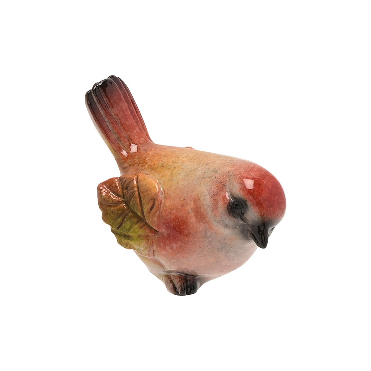 Oiseaux en résine assortis