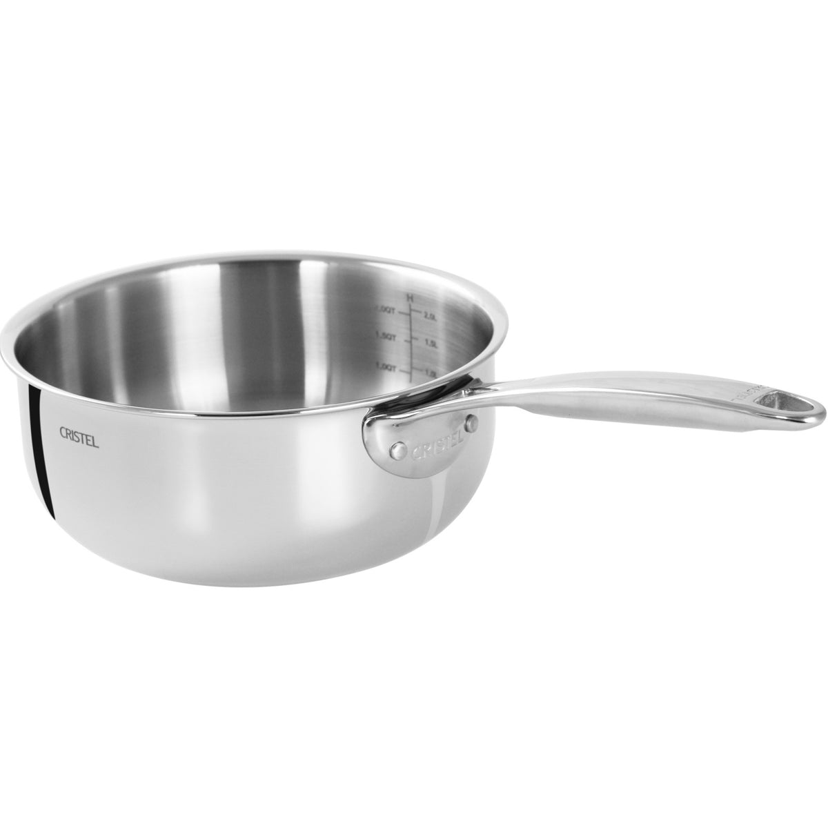 Casserole Inox 16cm, Castel'Pro, CRISTEL