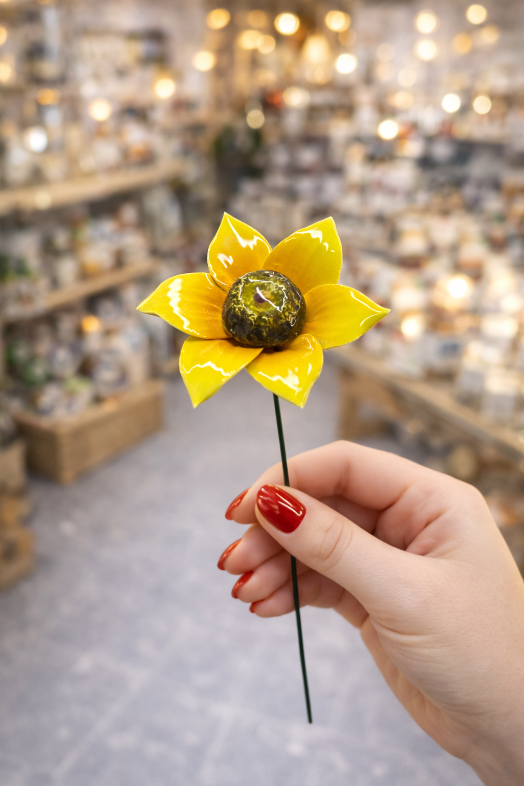 Tournesol Céramique 6-7 cm – Capodimonte