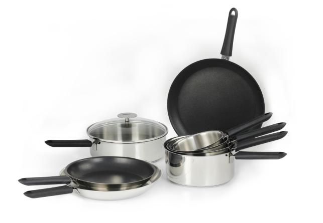 Stainless Steel Saucepan 16cm, Removable Mutine, CRISTEL 