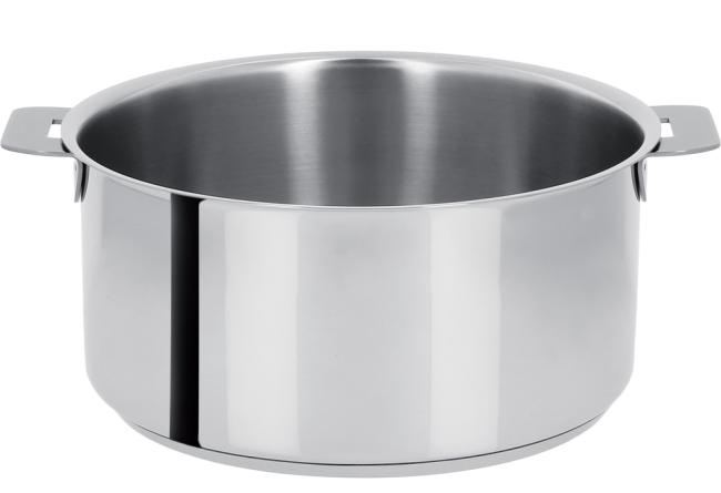Stainless Steel Saucepan 16cm, Removable Mutine, CRISTEL 