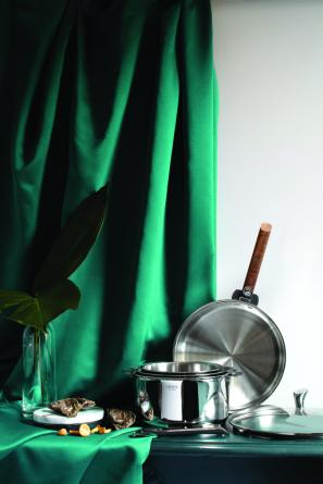 Stainless steel saucepan 20cm, Removable Casteline, CRISTEL 