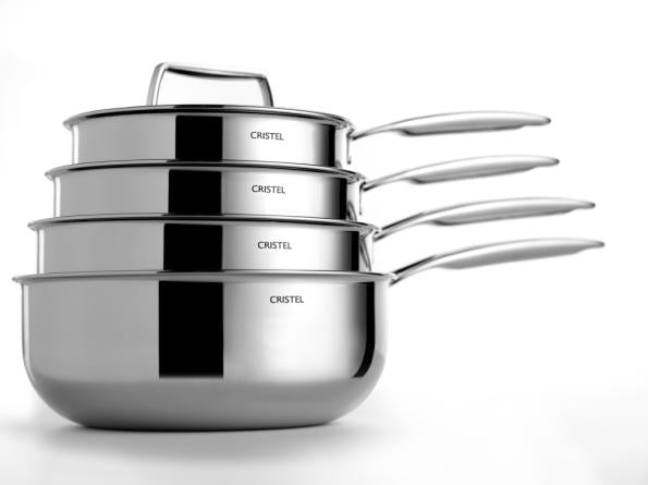 Stainless steel saucepan 14cm, Castel'Pro, CRISTEL 