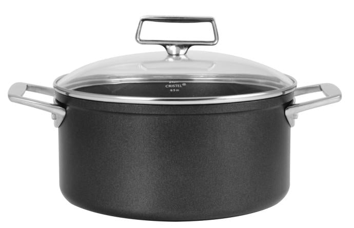 30cm curved glass lid, Castel'Pro, CRISTEL 