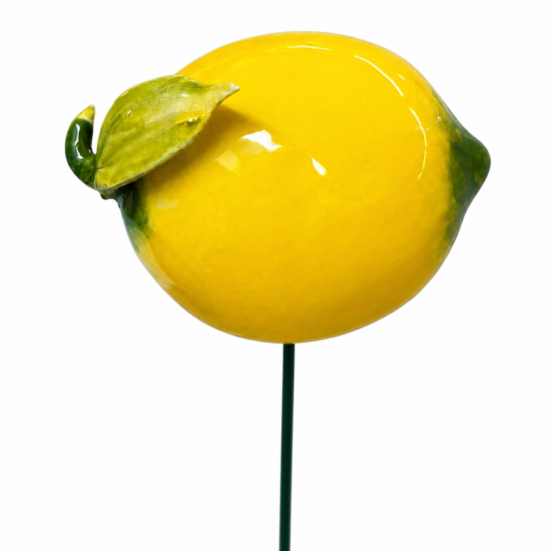 Citron Céramique italienne 6-7 cm – Décor fait main