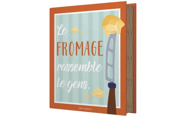 Coffret à fromage 2 pièces Gift Novels
