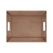 Plateau Réversible 45x35 cm Champagne/Bronze, N2J