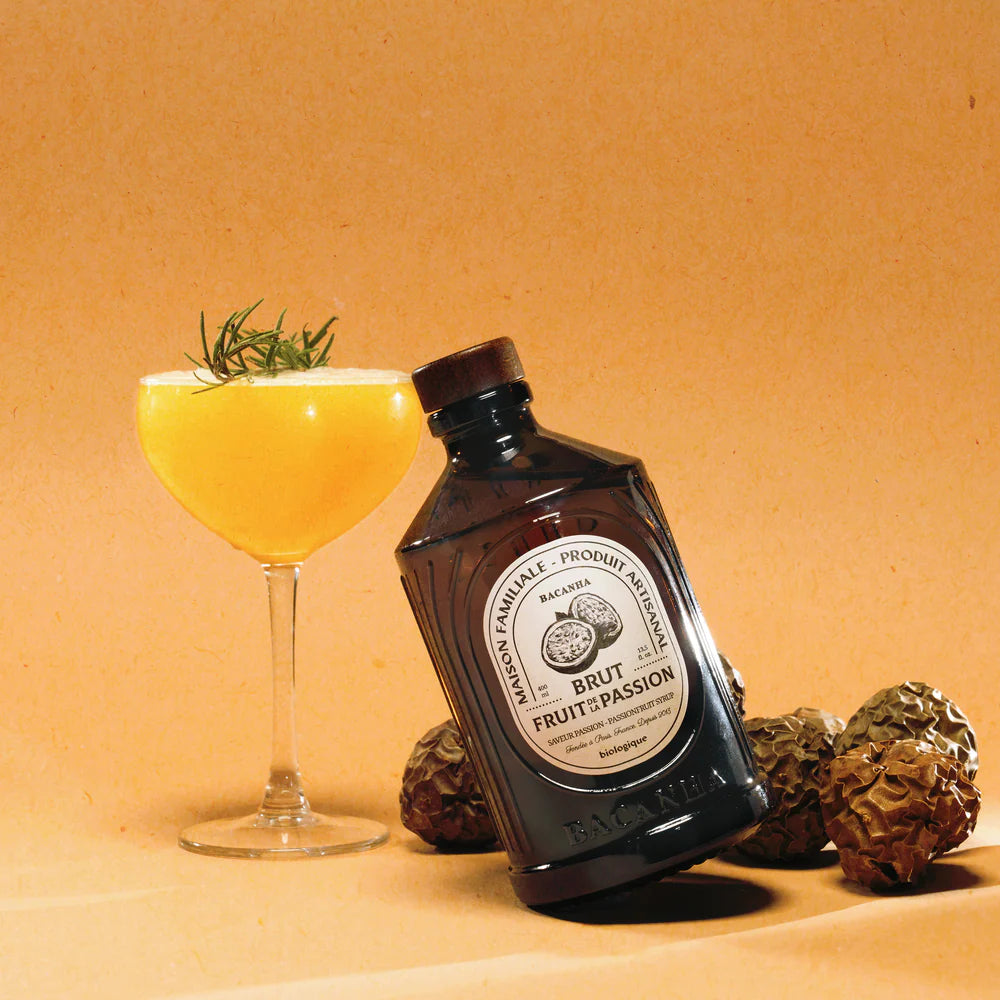 Sirop de Fruit de la Passion Brut Bio - 400 ml, Bacanha