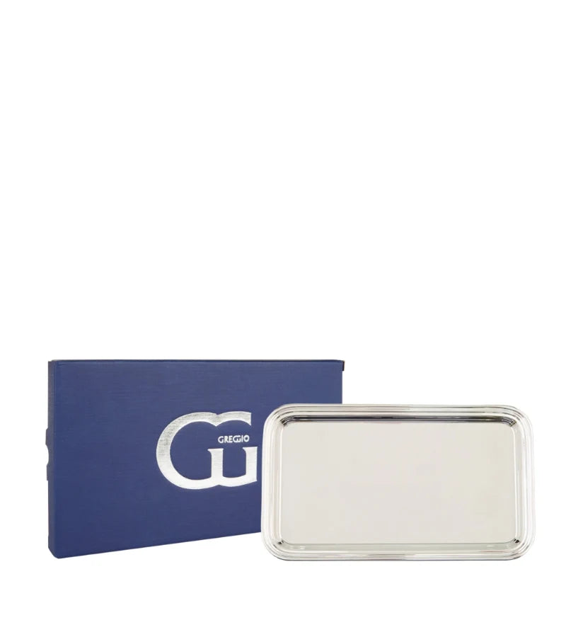 Plateau rectangle s/anses 50x33cm, Anglais MA, Greggio