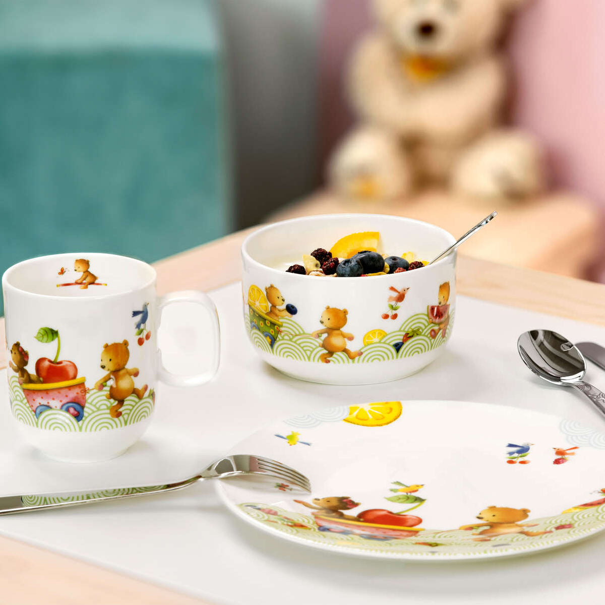 7-piece set, Hungry as a Bear, Villeroy &amp; Boch