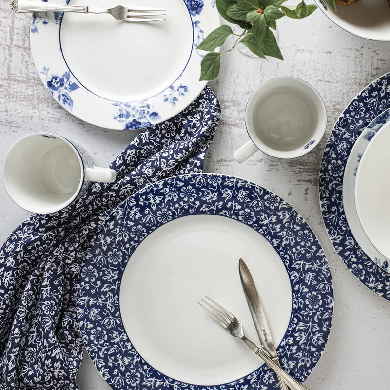 Assiette à Dessert  20 cm Sweet Alllysum Blue, Laura ashley
