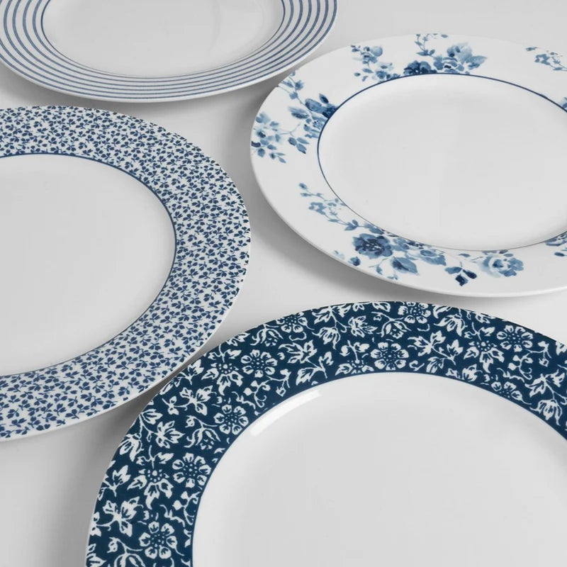 Assiette à Dessert  20 cm Sweet Alllysum Blue, Laura ashley