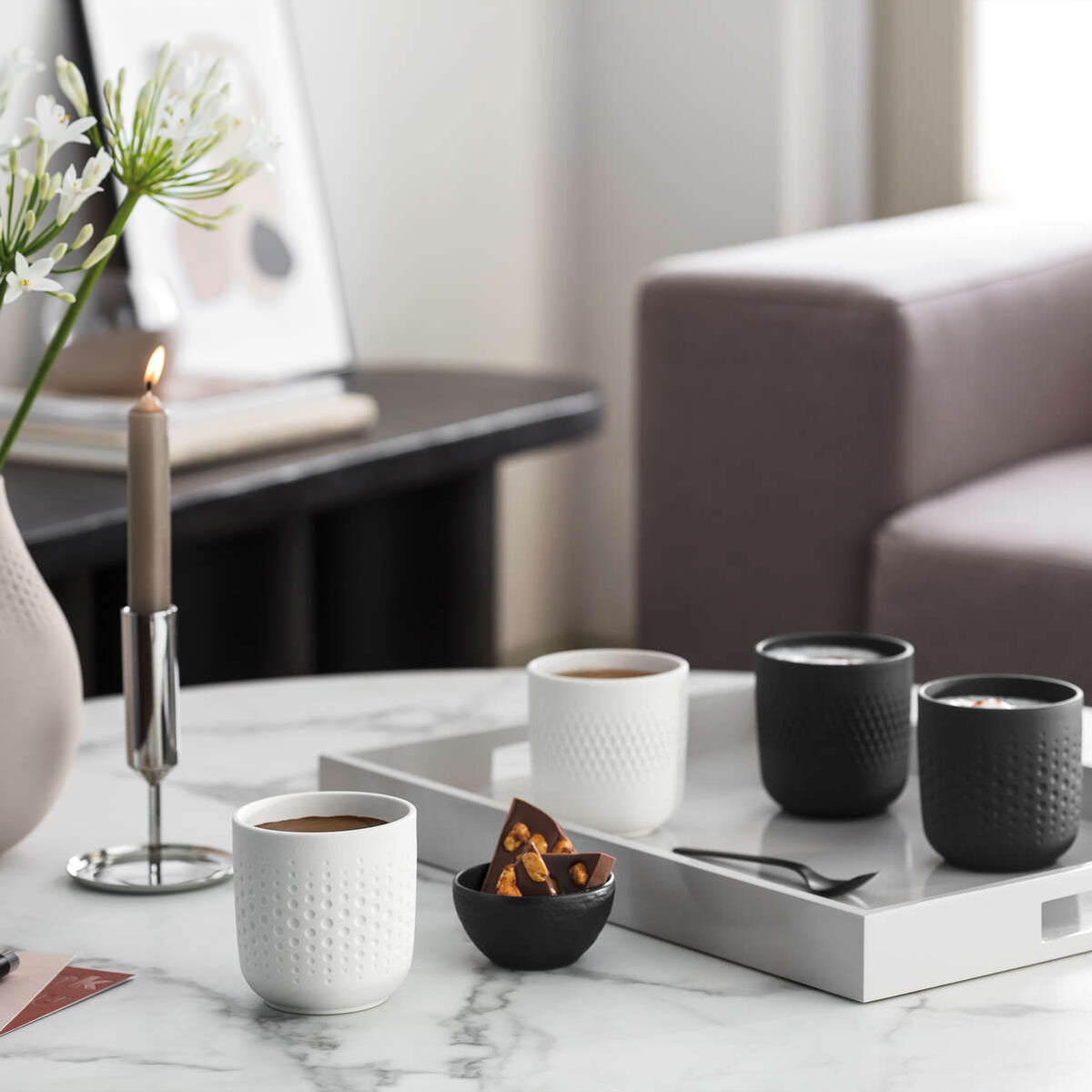 Mug 2 pièces Manufacture Collier Blanc, Villeroy & Boch