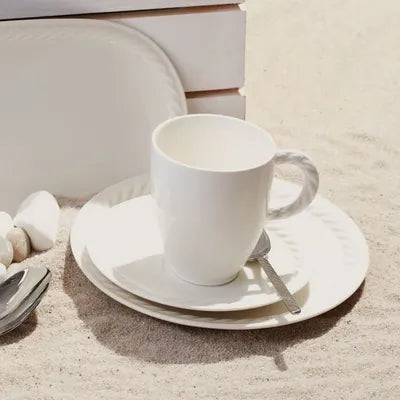 Lot 5 Paires Moka + 3 soucoupes Montauk, Villeroy & Boch